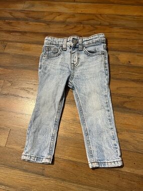 Kids Light Wash Denim Jeans - Light Blue